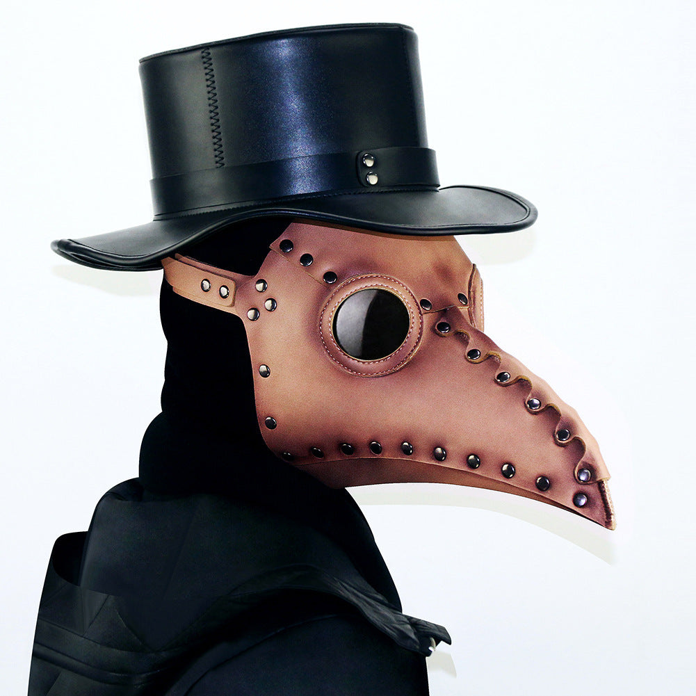 Steampunk Plague Beak Mask - Perfect for Unforgettable Halloween Party Experiences