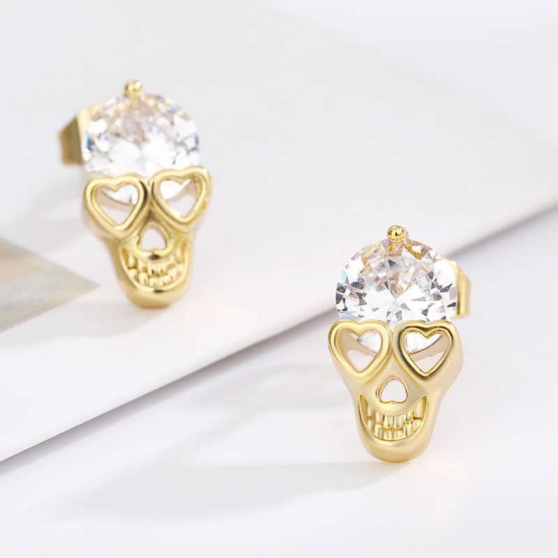 Fashion Middle Finger Funny Doodle Earring