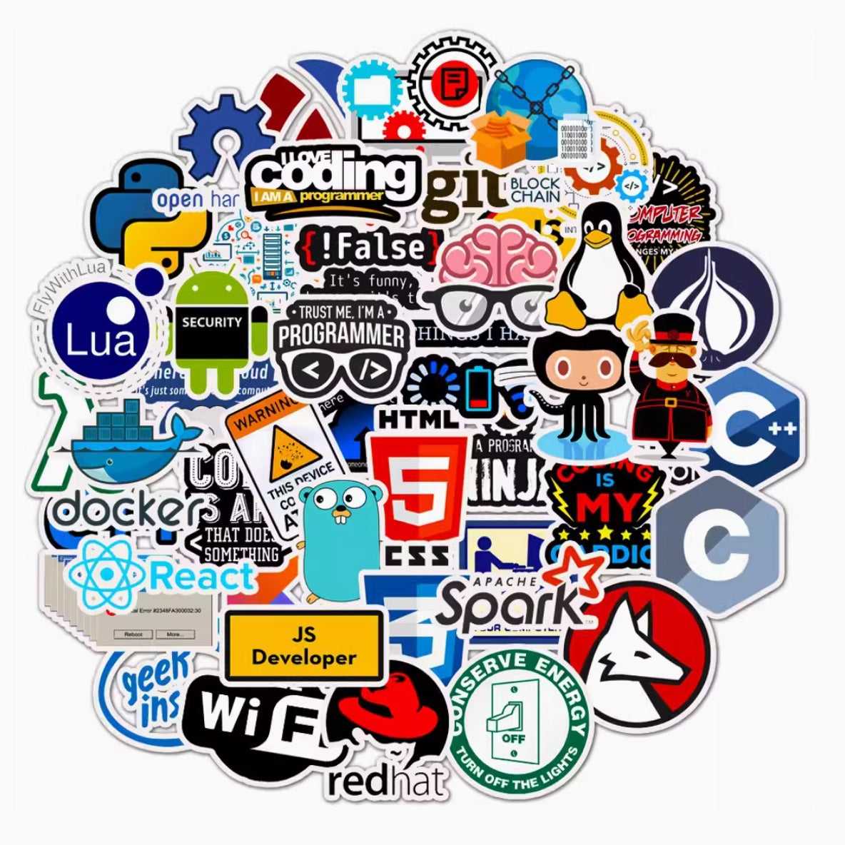 Unique Logo Stickers - Play Station