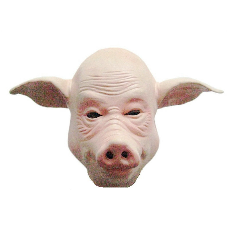 Bald Pig Mask Animal Headgear for Unbeatable Halloween & Event Fun