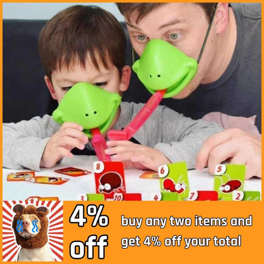 Chameleon Lizard Mask Wagging Tongue Lick Cards youcantbringitwithyou