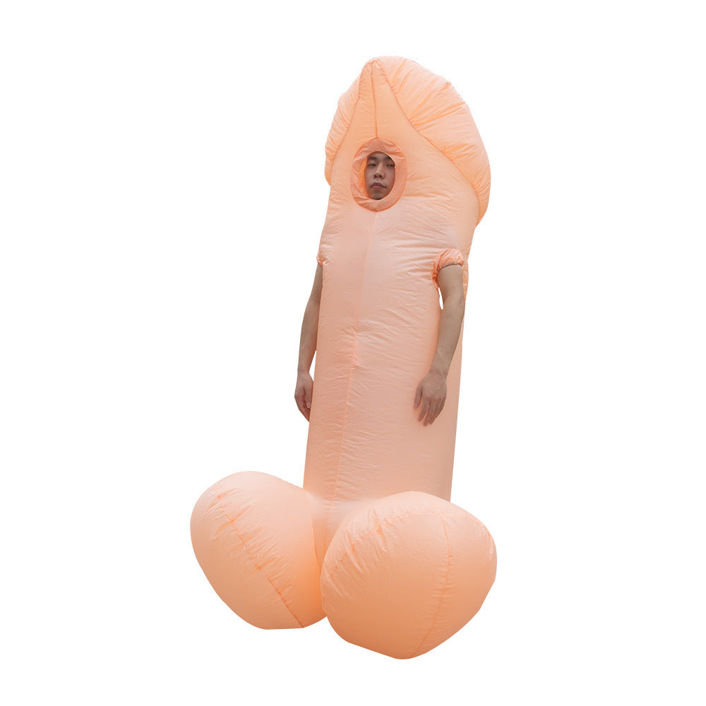 Hilarious Male Penis Inflatable Costume - Ideal for Memorable Halloween Parties