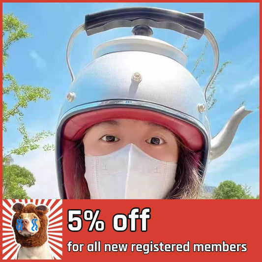 Teakettle Shape Cosplay Helmet