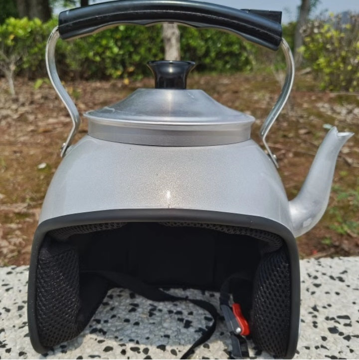 Teakettle Shape Cosplay Helmet with Mask