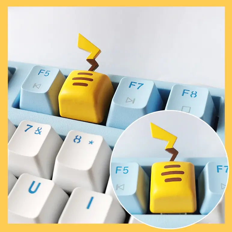 Cartoon Personality Tail Gaming Keycap youcantbringitwithyou