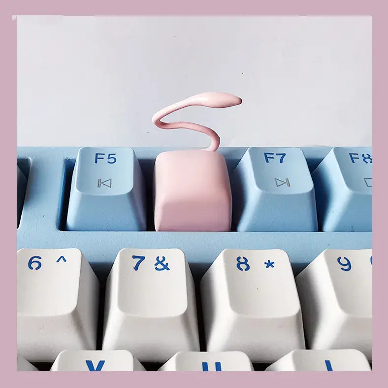 Cartoon Personality Tail Gaming Keycap youcantbringitwithyou