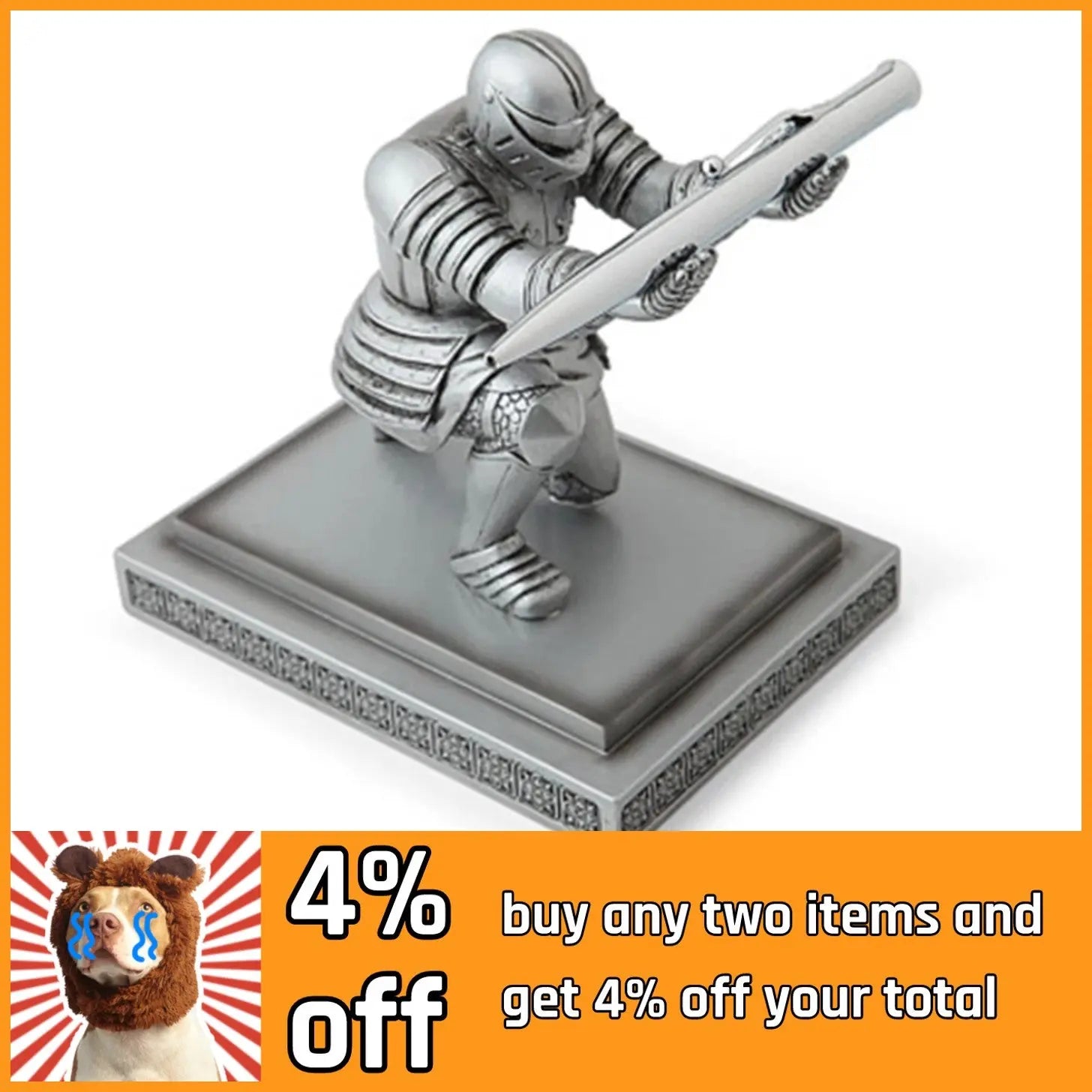 Knight Pen Holder youcantbringitwithyou