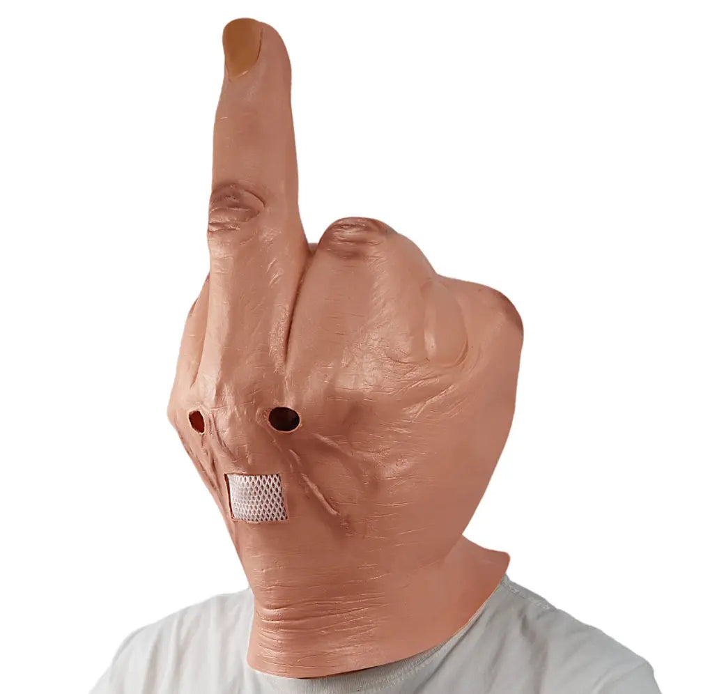Middle Finger Full Head Mask youcantbringitwithyou
