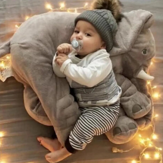 Plush Elephant Baby Comfortable Pillow youcantbringitwithyou
